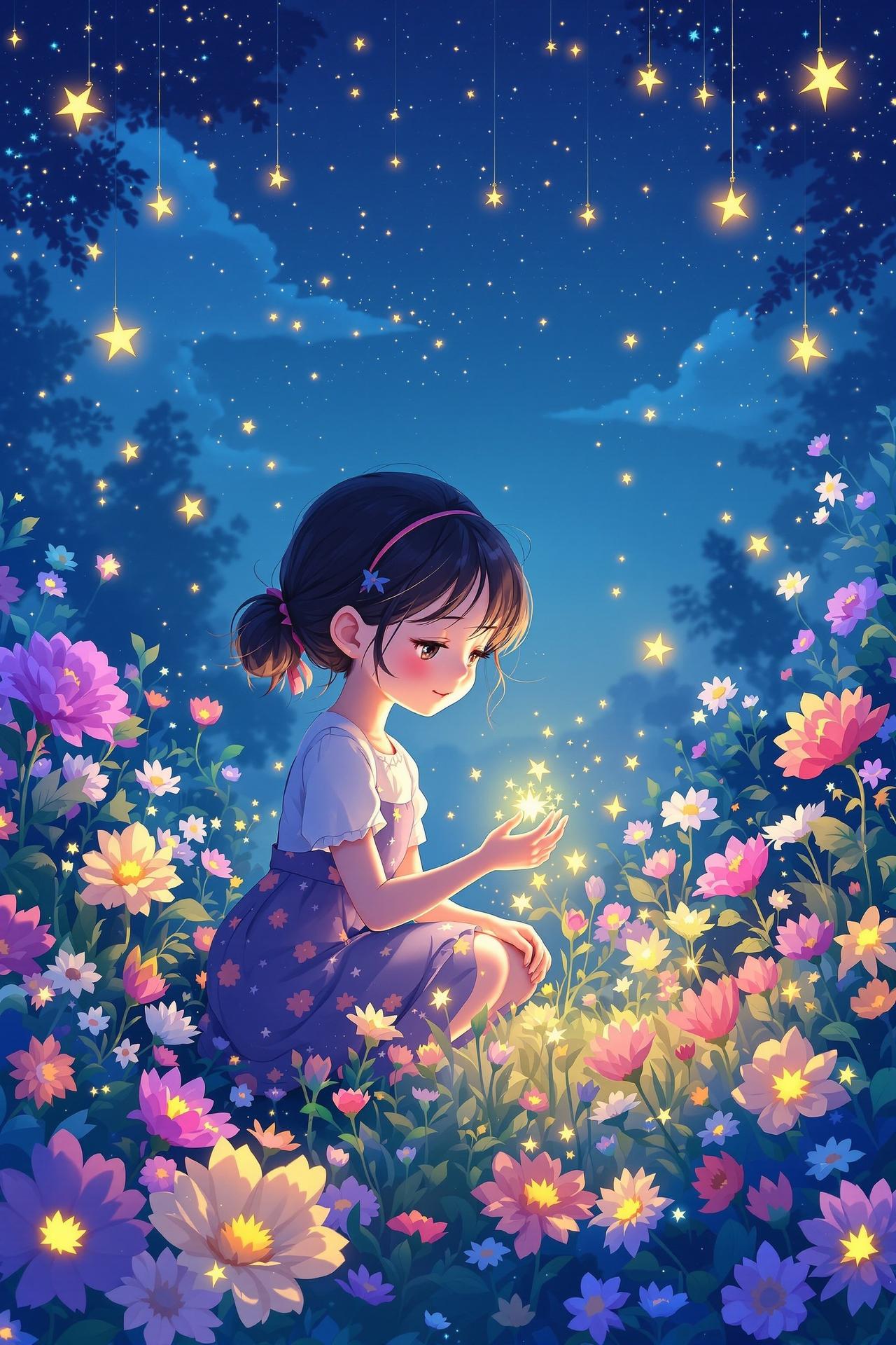 星星的花园 - 治愈、奇幻、日常、亲情 星星的花园 - 动漫封面
